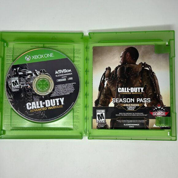 Xbox One Call of Duty Advanced Warfare Video Game Day Zero Edition Microsoft - Picture 3 of 4